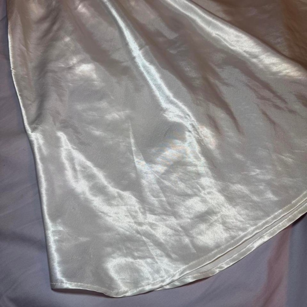 Farr West‎ White Luxurious Satin Half Slip - Picture 6 of 6